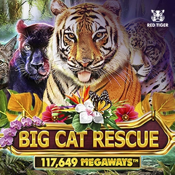 Redtiger : Big Cat Rescue Megaways - BEERSLOT365
