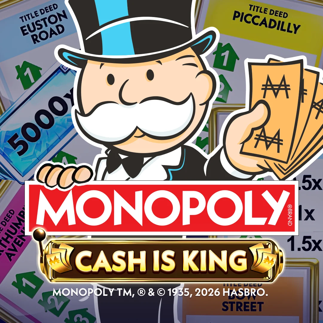Redtiger : Monopoly Cash Is King - BEERSLOT365