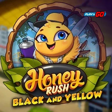 PlaynGo : Honey Rush Black and Yellow - BEERSLOT365