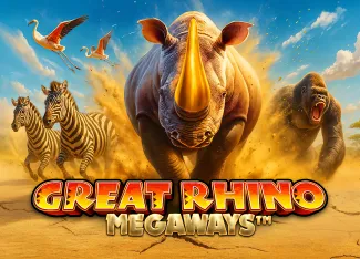 Great Rhino Megaways - BEERSLOT365