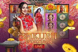 Sakura Fortune Live - BEERSLOT365