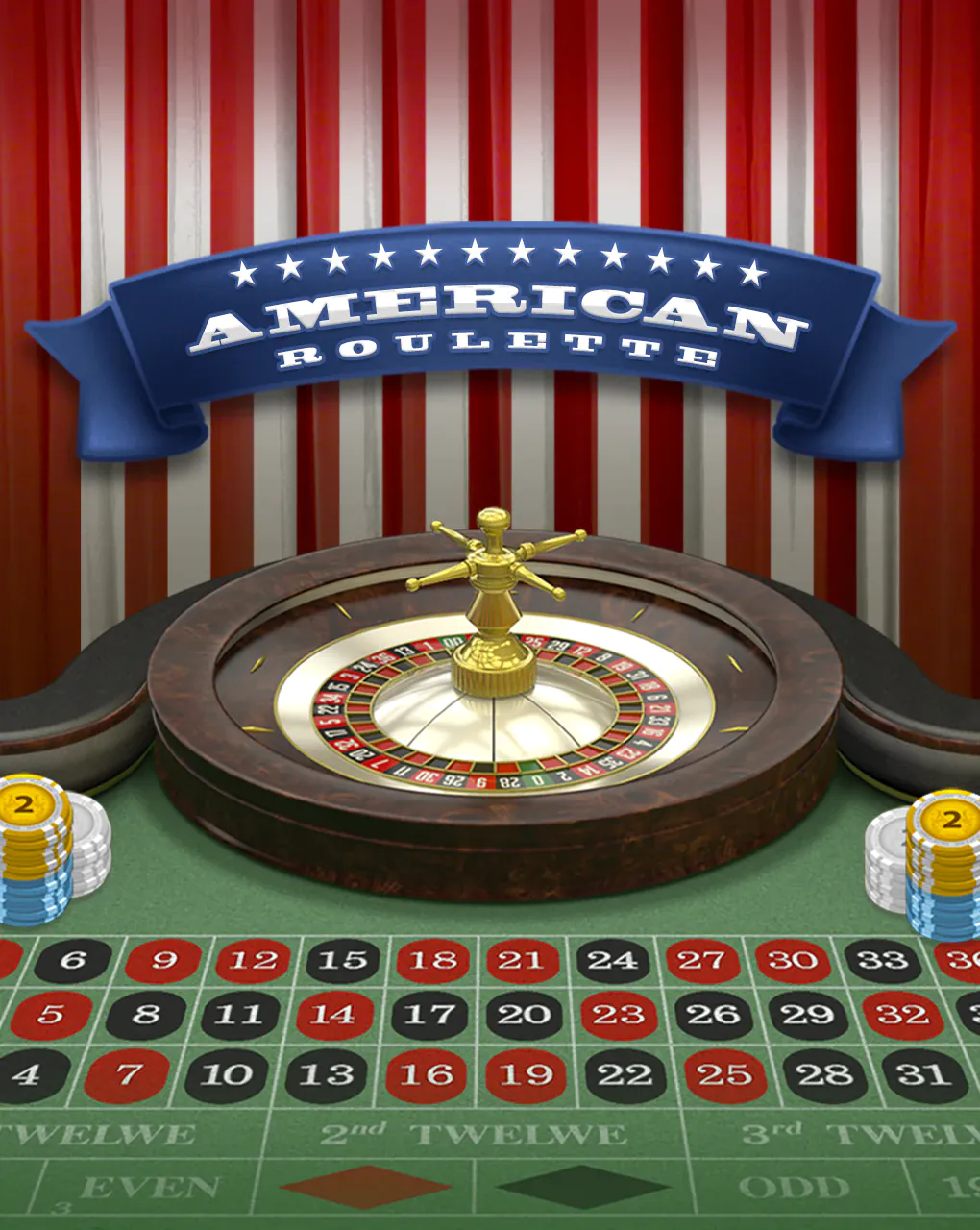 American Roulette - BEERSLOT365