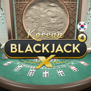 Korean BlackjackX 4 - BEERSLOT365