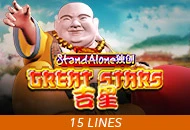 Spadegaming : Great Stars SA - BEERSLOT365