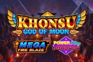 Mega Fire Blaze: Khonsu God of Moon PowerPlay Jackpot - BEERSLOT365